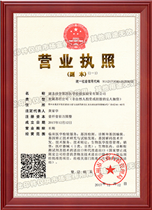 湖北檢驗(yàn)所公司營(yíng)業(yè)執(zhí)照副本